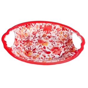 New The Pioneer Woman Floral Oval Serve Bowl